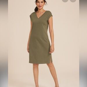 Frame Denim Olive Midi Skirt